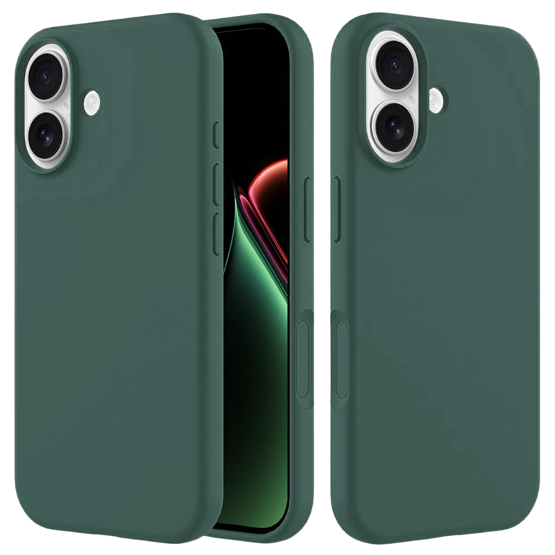 LindeCovers iPhone 17 - Silikonecover 58 Pine Needle Green