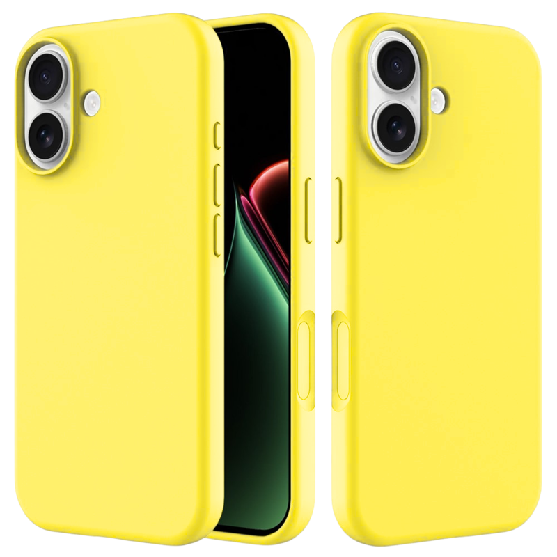 LindeCovers iPhone 17 - Silikonecover 37 Lemon Yellow