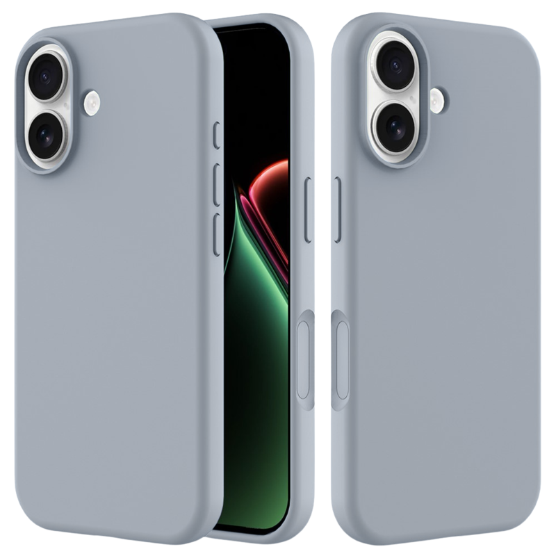 LindeCovers iPhone 17 - Silikonecover 26 Blue Gray