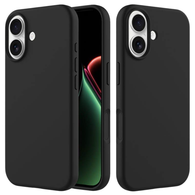 LindeCovers iPhone 17 - Silikonecover 15 Charcoal Gray Black