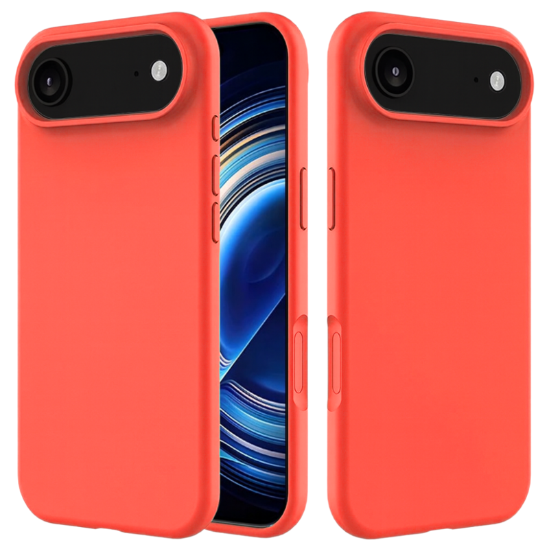 LindeCovers iPhone Air - Silikonecover 65 Pink Orange
