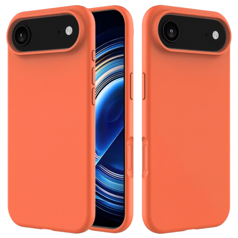 LindeCovers iPhone Air - Silikonecover 2 Apricot Orange