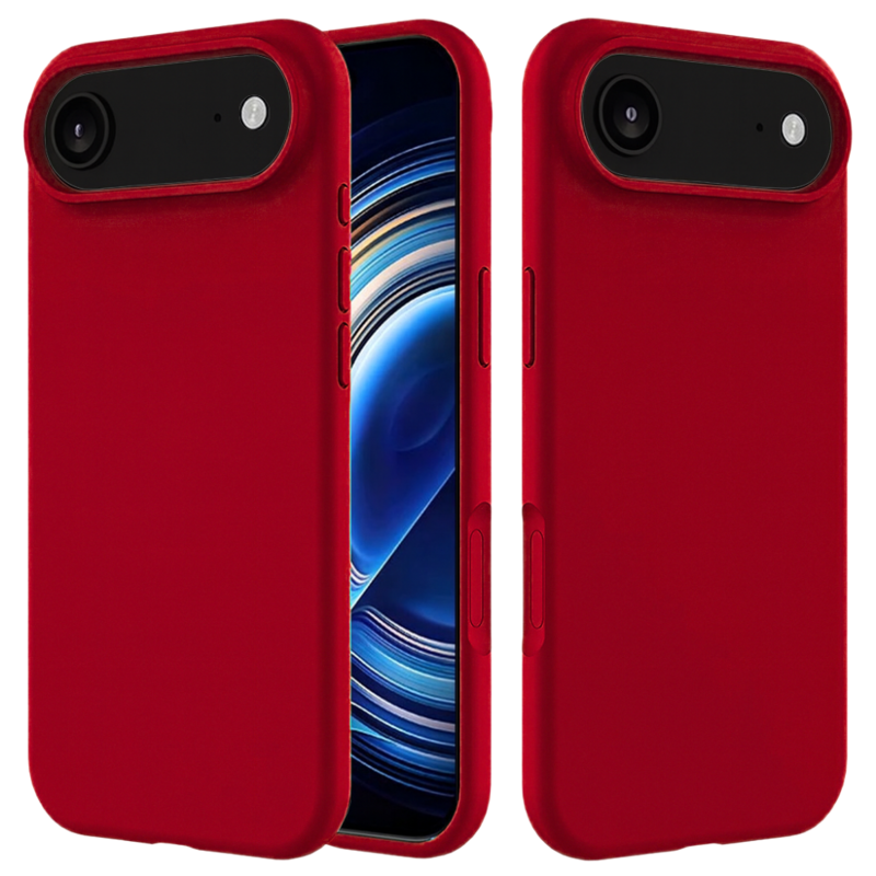 LindeCovers iPhone Air - Silikonecover 33 Dark Red