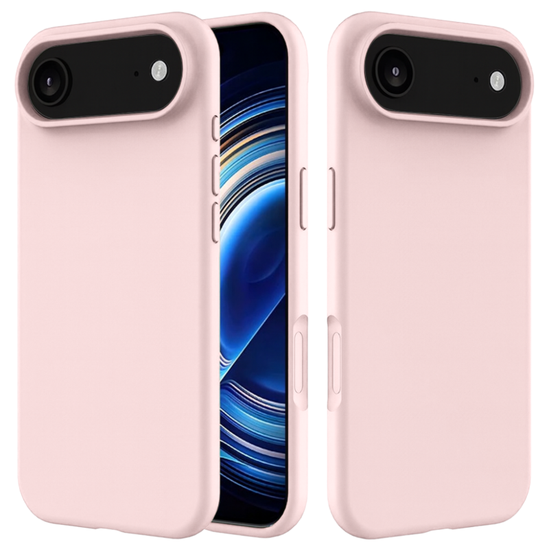 LindeCovers iPhone Air - Silikonecover 75 Gray Pink