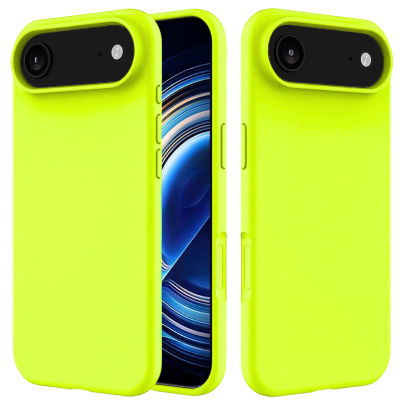 LindeCovers iPhone Air - Silikonecover 60 Fluorescent Green