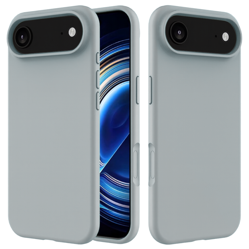 LindeCovers iPhone Air - Silikonecover 26 Blue Gray