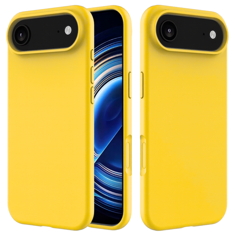 LindeCovers iPhone Air - Silikonecover 55 Light Yellow