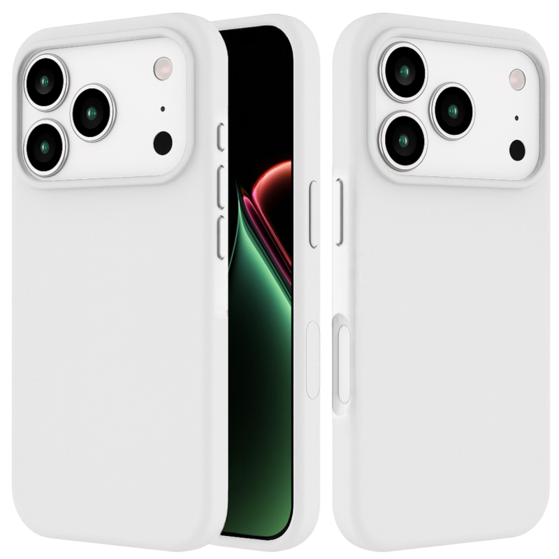 LindeCovers iPhone 17 Pro - Silikonecover 9 White