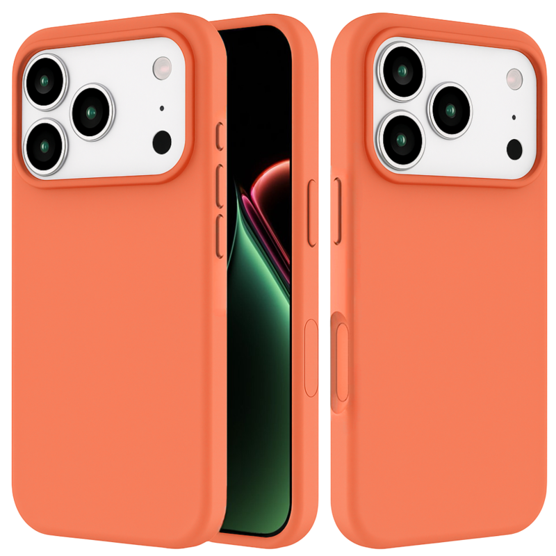 LindeCovers iPhone 17 Pro - Silikonecover 42 New Peach