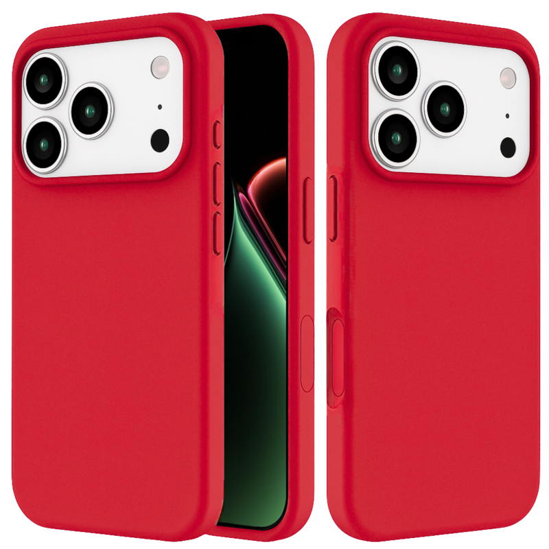 LindeCovers iPhone 17 Pro - Silikonecover 39 Cranberry