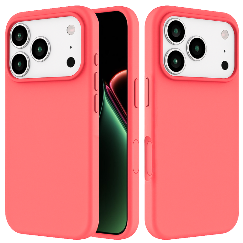 LindeCovers iPhone 17 Pro - Silikonecover 29 Peach