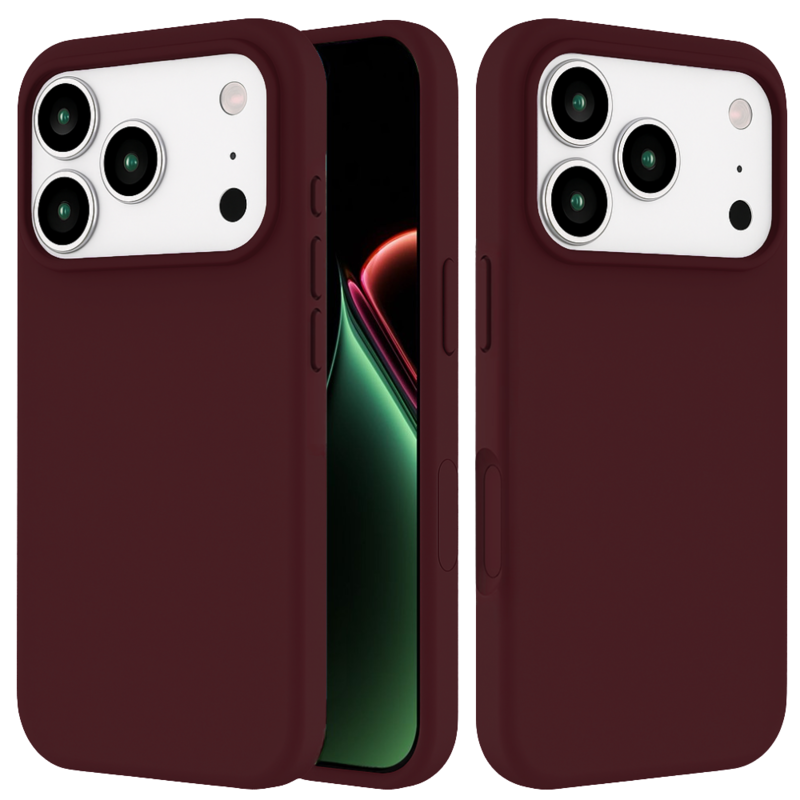 LindeCovers iPhone 17 Pro - Silikonecover 67 Plum