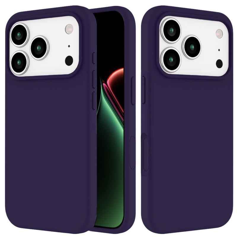 LindeCovers iPhone 17 Pro - Silikonecover 71 Amethyst