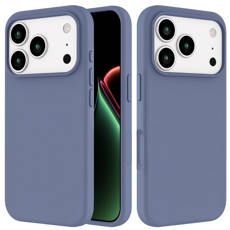 LindeCovers iPhone 17 Pro - Silikonecover 46 Lavender Gray