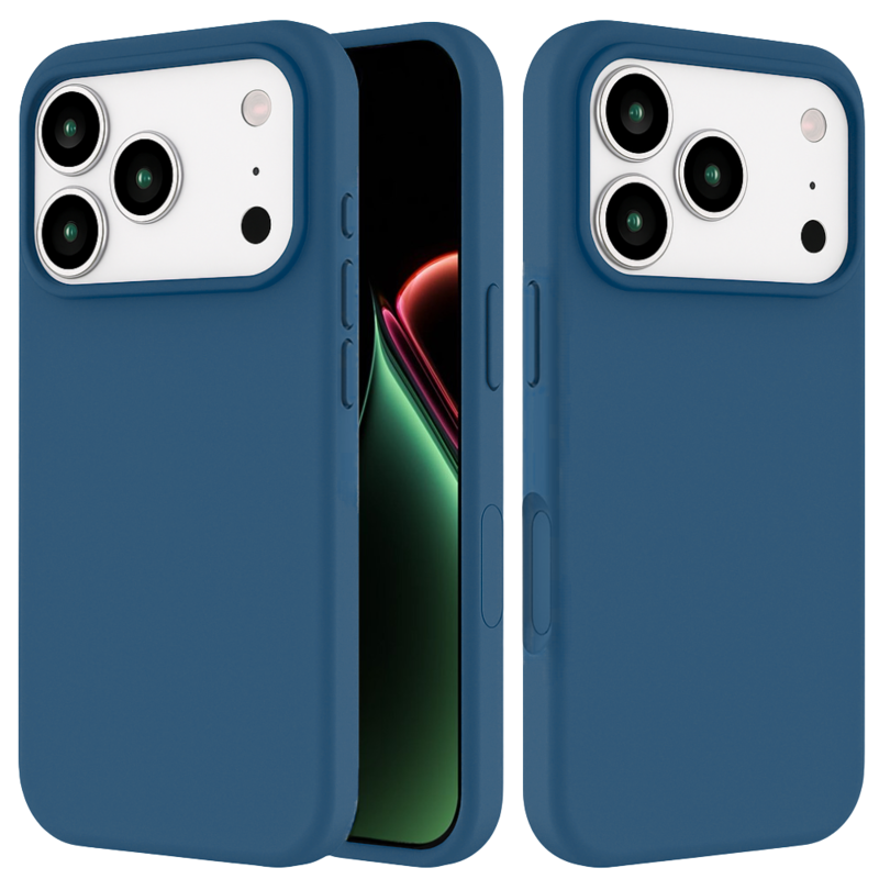 LindeCovers iPhone 17 Pro - Silikonecover 74 Bird Feather Moniror