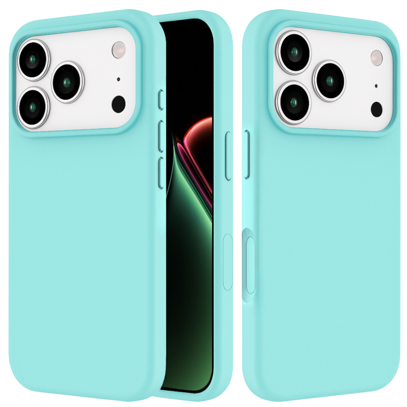 LindeCovers iPhone 17 Pro - Silikonecover 44 Blue Sea
