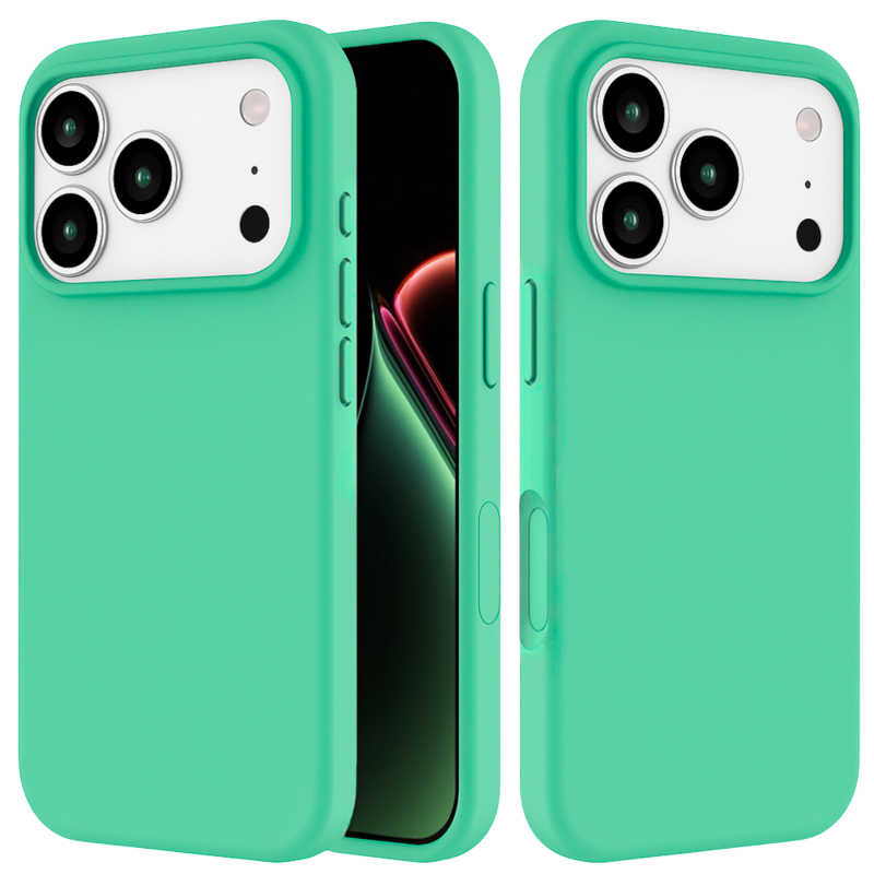 LindeCovers iPhone 17 Pro - Silikonecover 50 Rehmannia Green