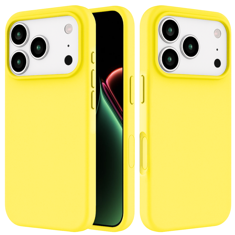 LindeCovers iPhone 17 Pro - Silikonecover 37 Lemon Yellow