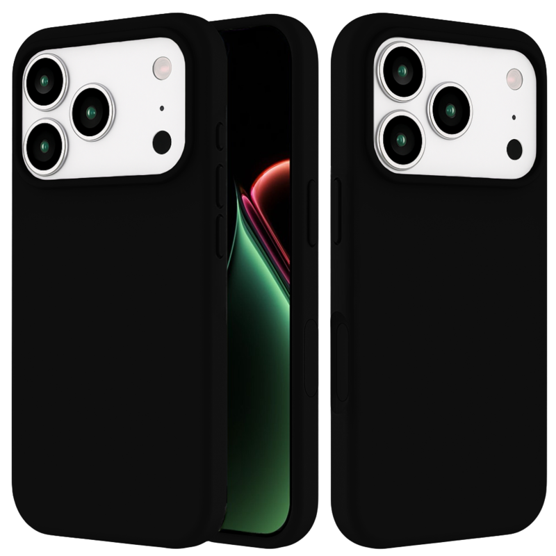 LindeCovers iPhone 17 Pro - Silikonecover 18 Black