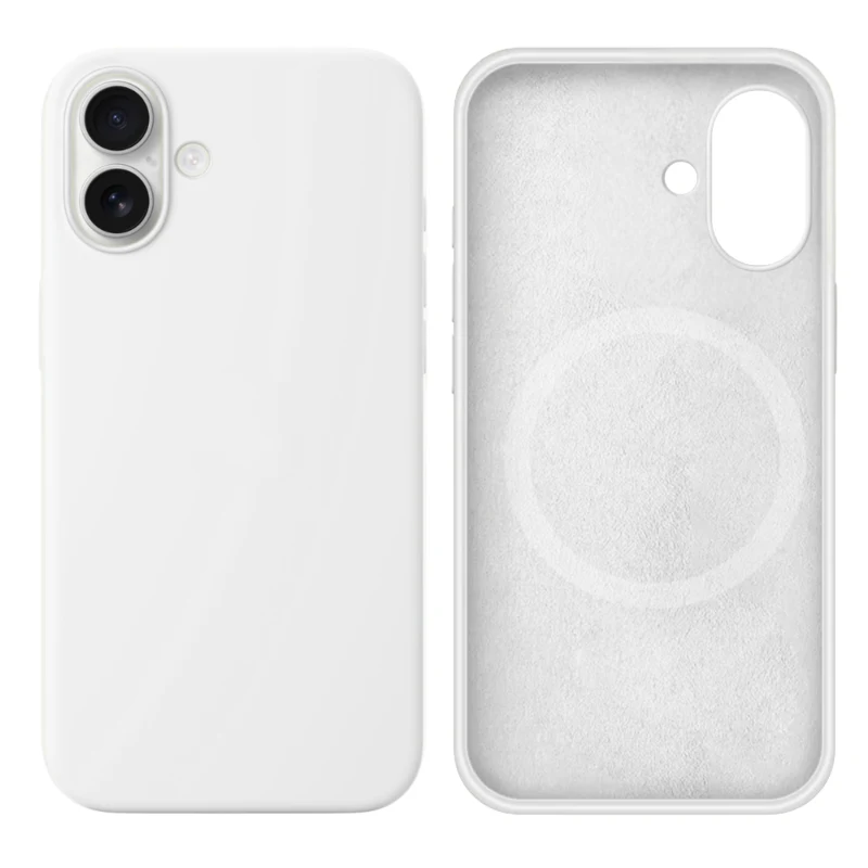 LindeCovers iPhone 17 Silikonecover - MagSafe Kompatibel 9 White