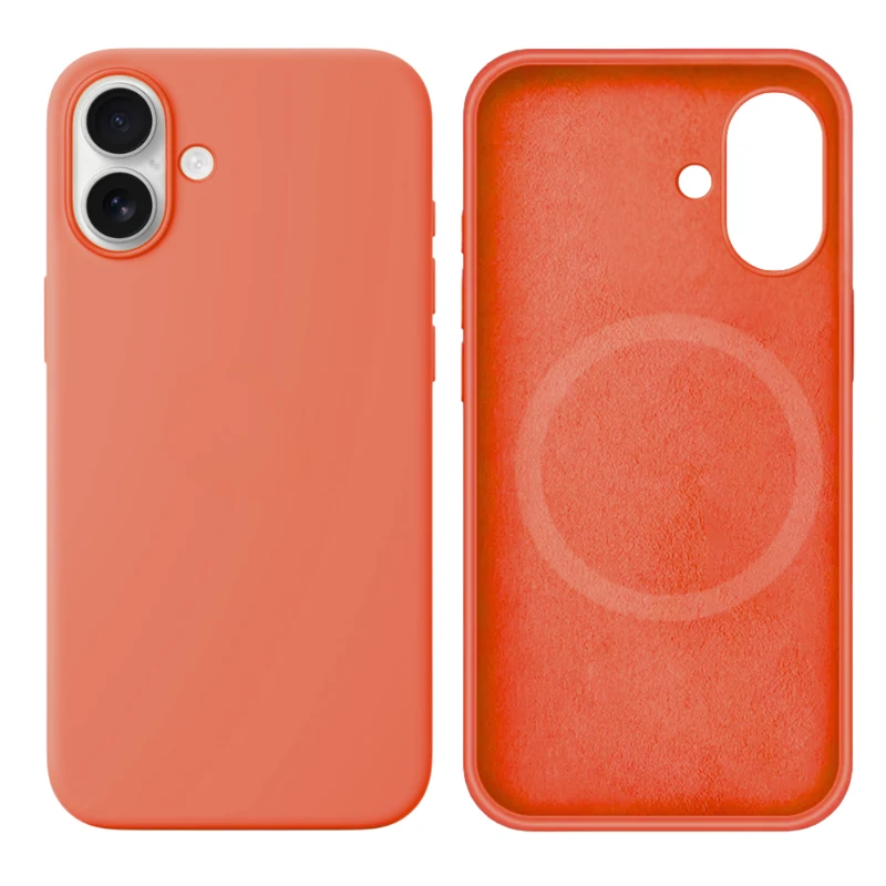 LindeCovers iPhone 17 Silikonecover - MagSafe Kompatibel 27 Begonia