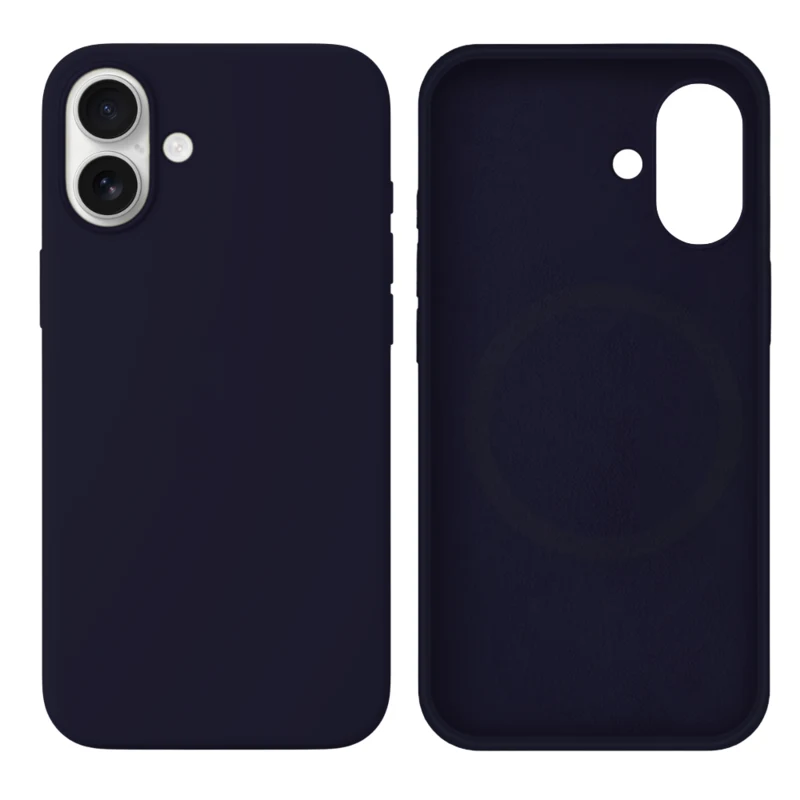 LindeCovers iPhone 17 Silikonecover - MagSafe Kompatibel 77 Berry Purple