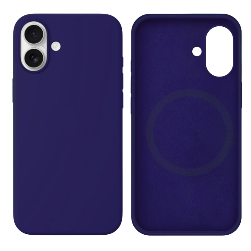 LindeCovers iPhone 17 Silikonecover - MagSafe Kompatibel 30 Dark Purple