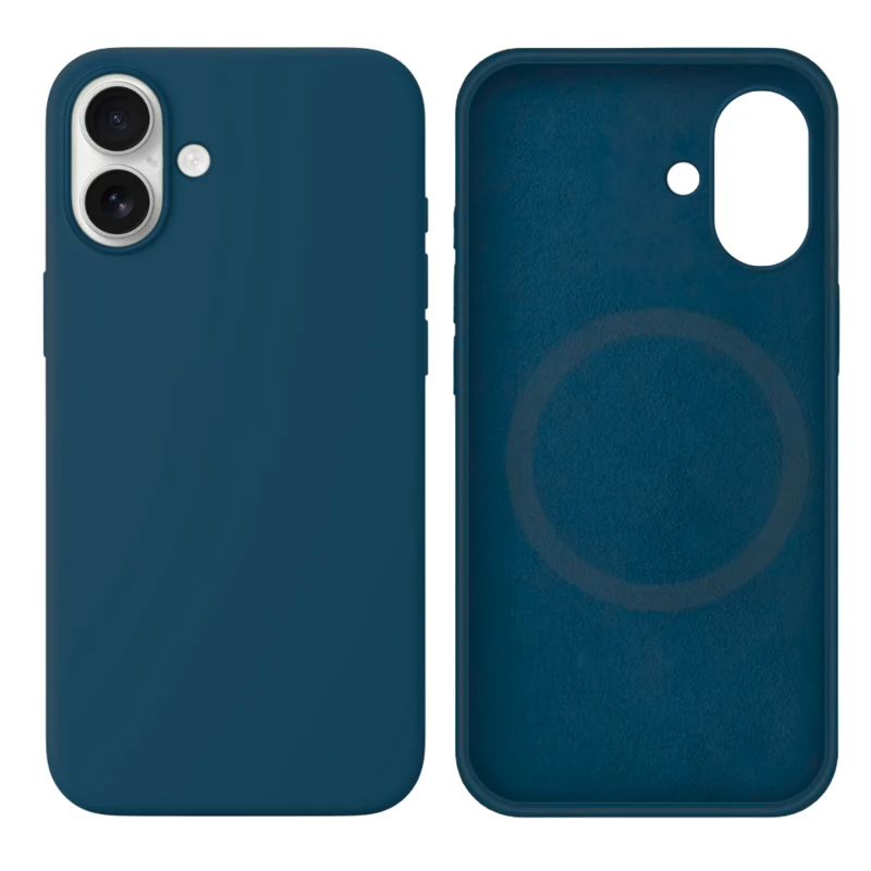 LindeCovers iPhone 17 Silikonecover - MagSafe Kompatibel 35 Starry Blue