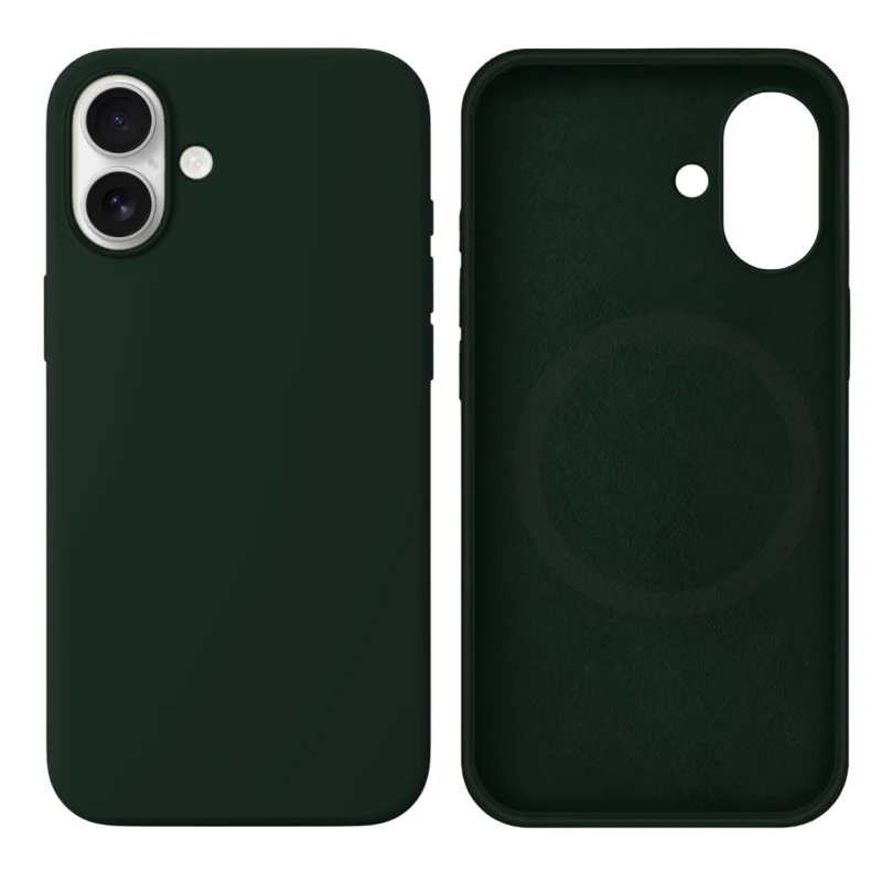 LindeCovers iPhone 17 Silikonecover - MagSafe Kompatibel 64 New Green