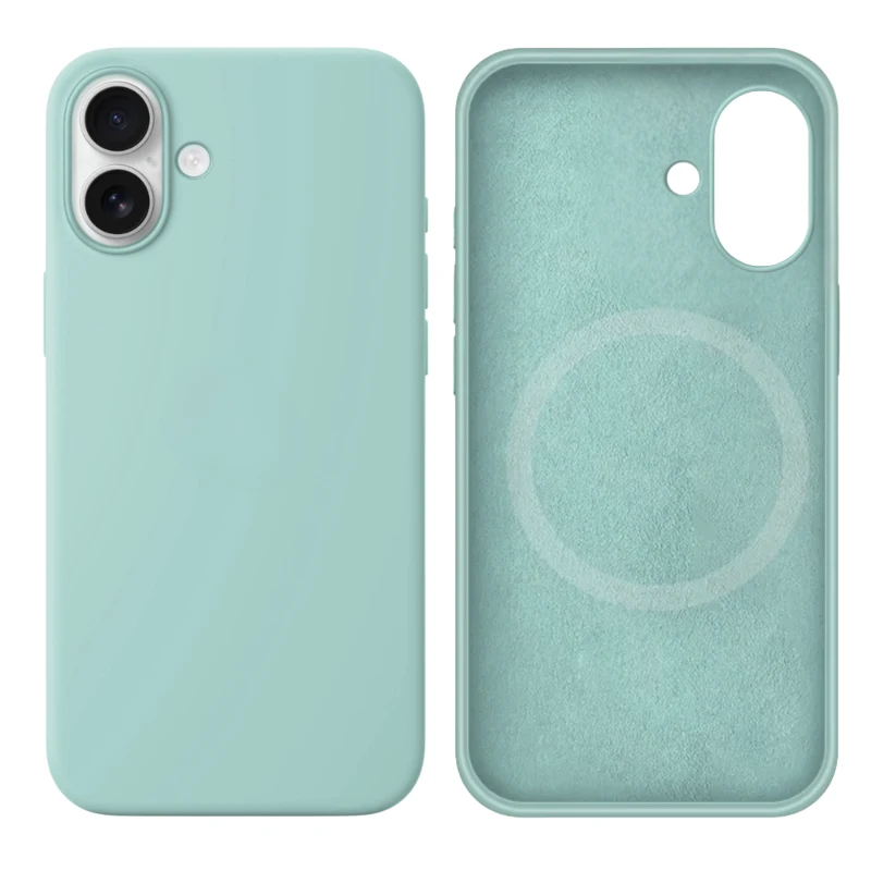 LindeCovers iPhone 17 Silikonecover - MagSafe Kompatibel 17 Gemstone Green