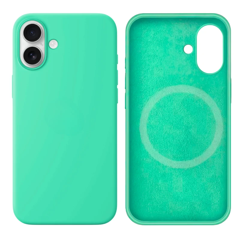 LindeCovers iPhone 17 Silikonecover - MagSafe Kompatibel 50 Rehmannia Green