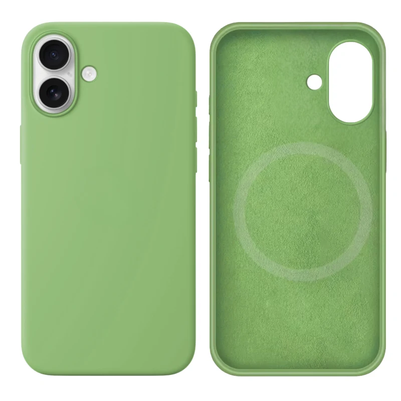 LindeCovers iPhone 17 Silikonecover - MagSafe Kompatibel 1 Mint Green