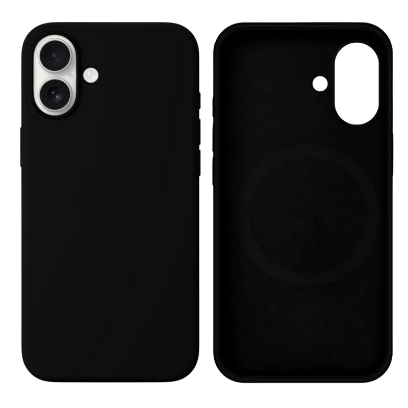 LindeCovers iPhone 17 Silikonecover - MagSafe Kompatibel 18 Black