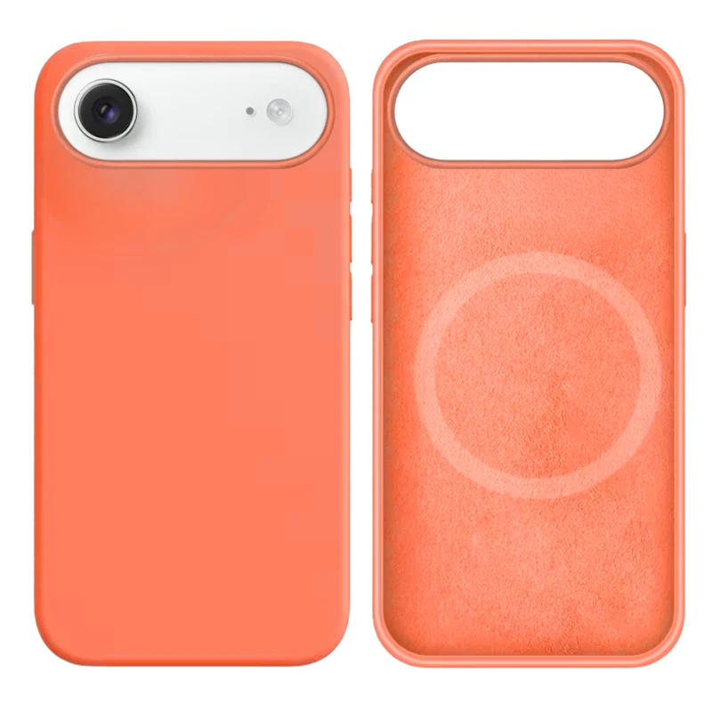 LindeCovers iPhone Air Silikonecover - MagSafe Kompatibel 42 New Peach