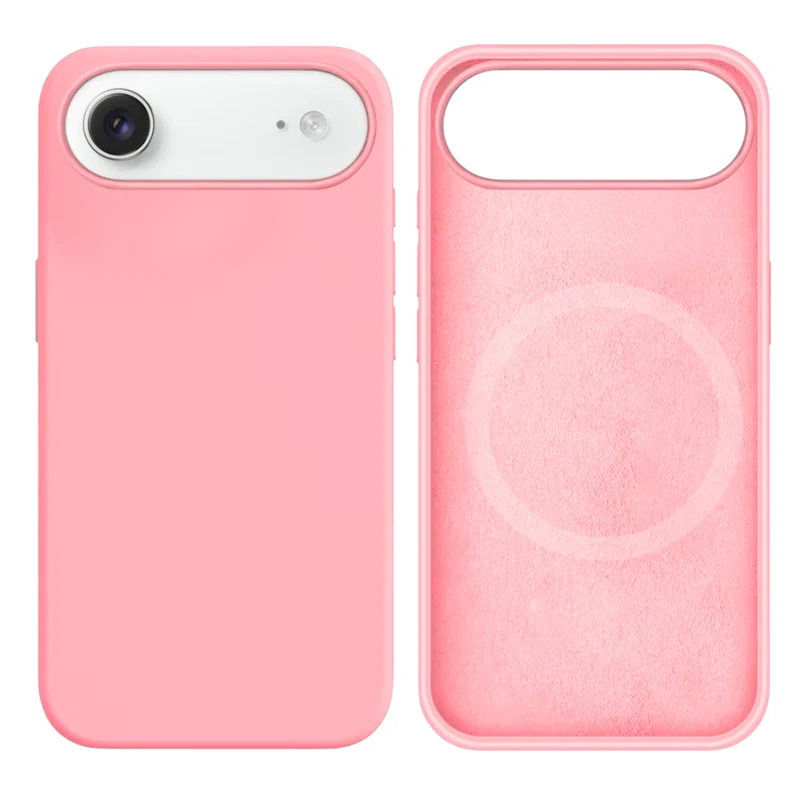 LindeCovers iPhone Air Silikonecover - MagSafe Kompatibel 6 Rose Pink