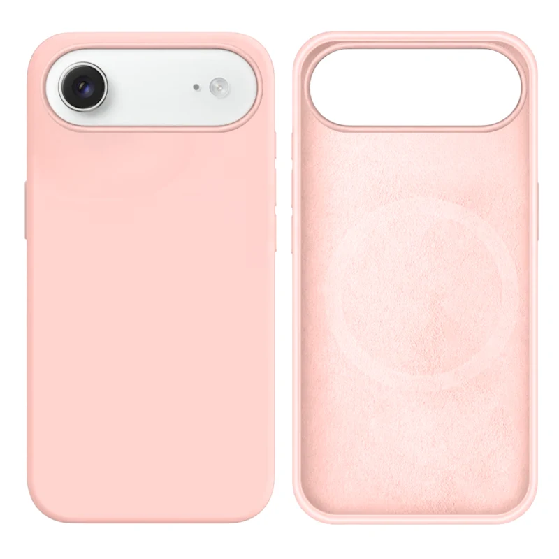 LindeCovers iPhone Air Silikonecover - MagSafe Kompatibel 19 Pink Sand