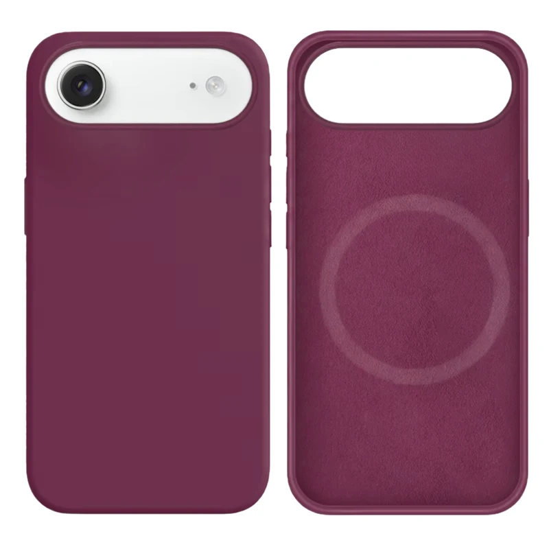 LindeCovers iPhone Air Silikonecover - MagSafe Kompatibel 45 Purple