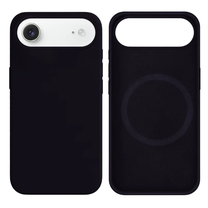 LindeCovers iPhone Air Silikonecover - MagSafe Kompatibel 77 Berry Purple