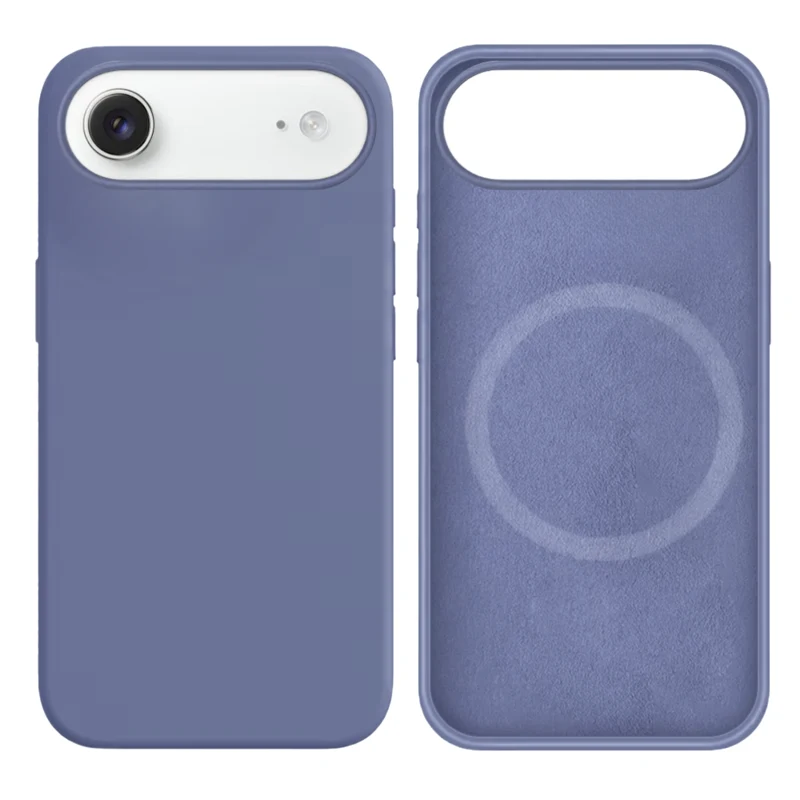 LindeCovers iPhone Air Silikonecover - MagSafe Kompatibel 46 Lavender Gray