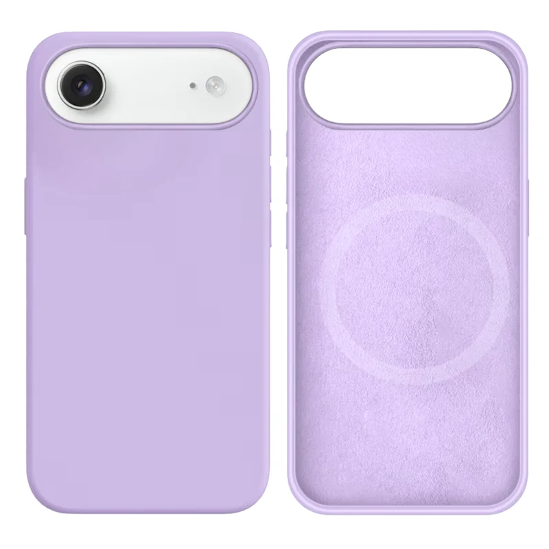 LindeCovers iPhone Air Silikonecover - MagSafe Kompatibel 76 Lilac