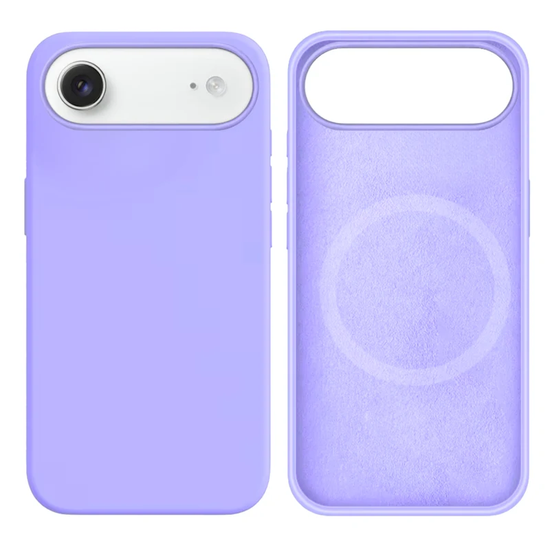 LindeCovers iPhone Air Silikonecover - MagSafe Kompatibel 41 Light Purple