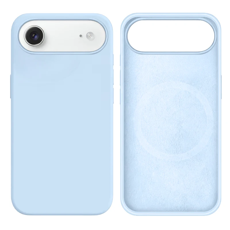 LindeCovers iPhone Air Silikonecover - MagSafe Kompatibel 43 New Sky Blue