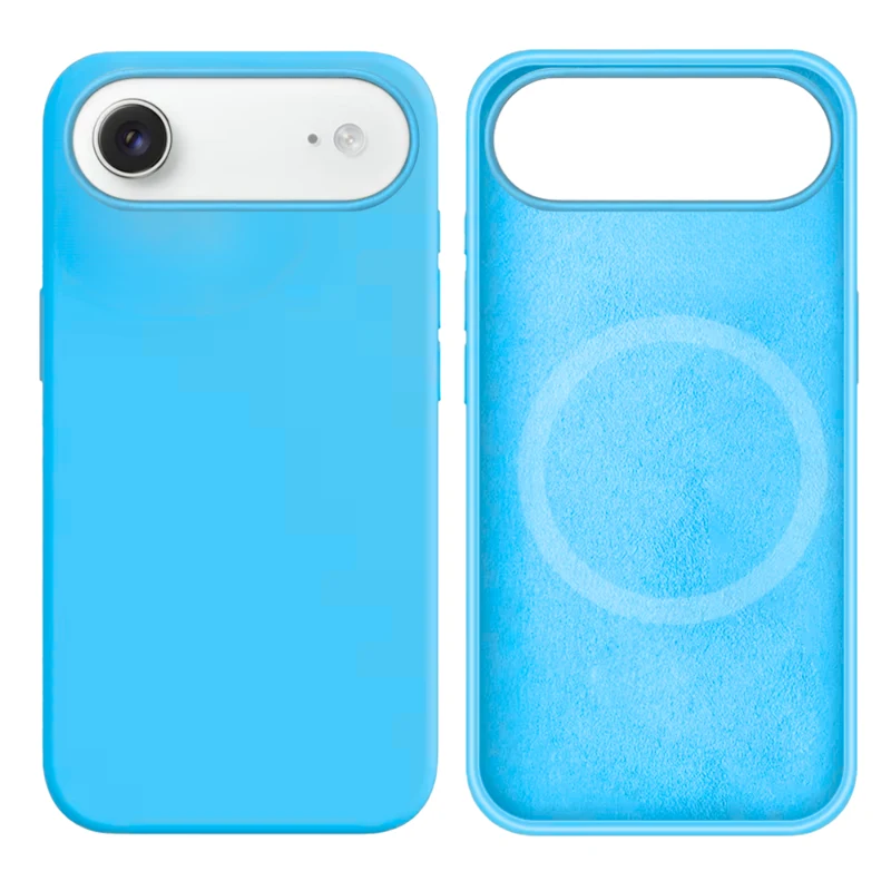 LindeCovers iPhone Air Silikonecover - MagSafe Kompatibel 16 Blue