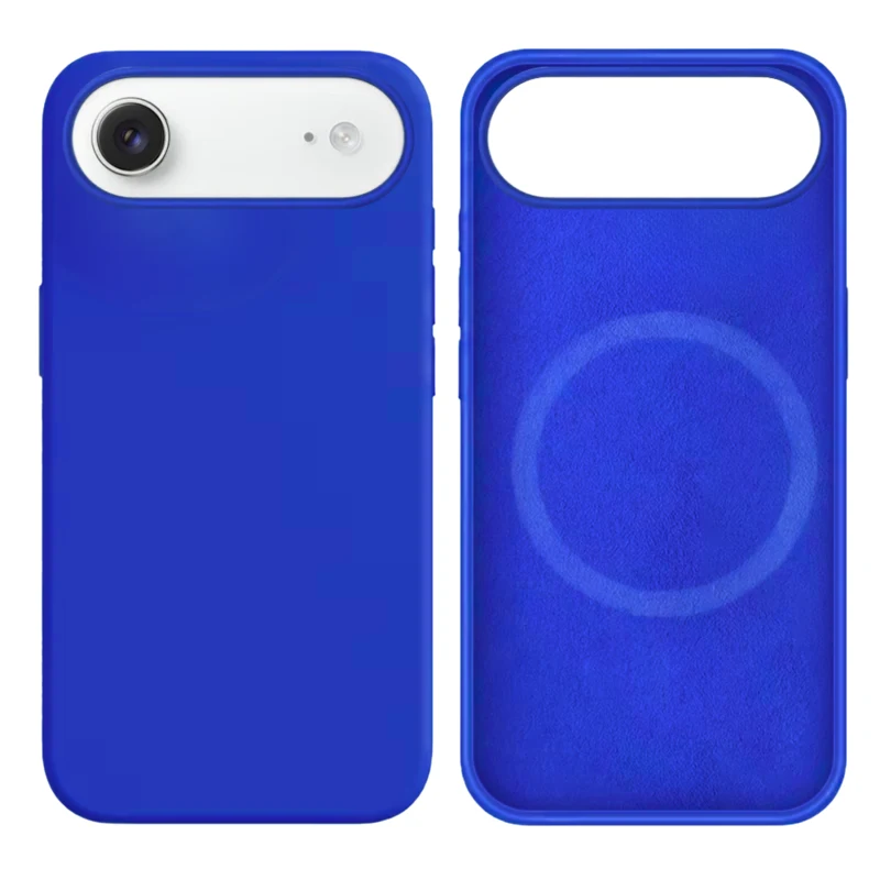 LindeCovers iPhone Air Silikonecover - MagSafe Kompatibel 40 Gemstone Blue