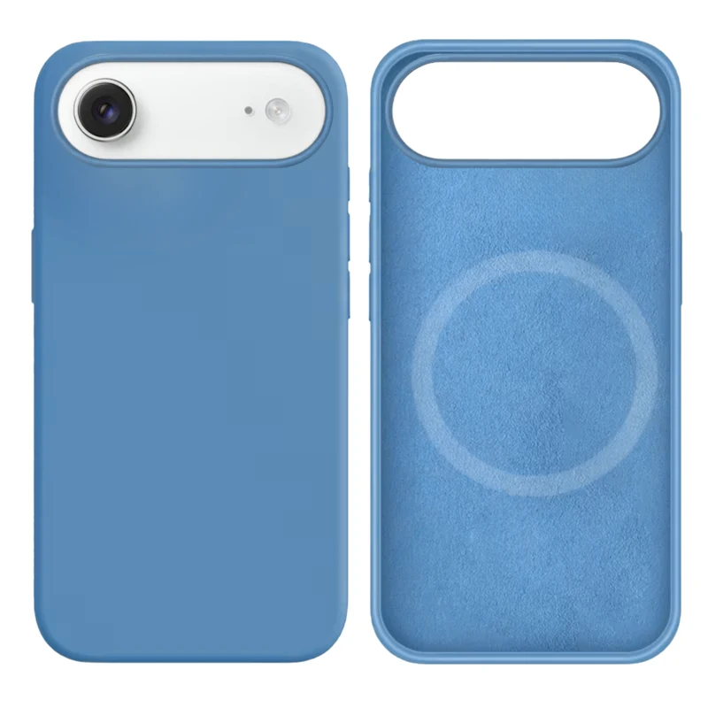 LindeCovers iPhone Air Silikonecover - MagSafe Kompatibel 24 Light Blue