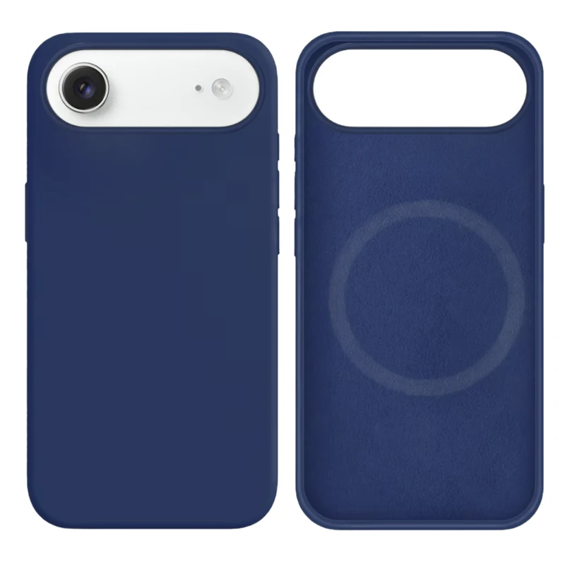 LindeCovers iPhone Air Silikonecover - MagSafe Kompatibel 57 Ice Ocean Blue
