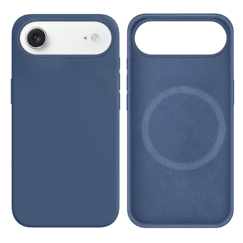 LindeCovers iPhone Air Silikonecover - MagSafe Kompatibel 74 Bird Feather Moniror
