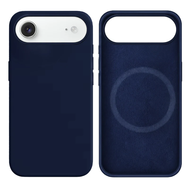 LindeCovers iPhone Air Silikonecover - MagSafe Kompatibel 63 Navy Blue