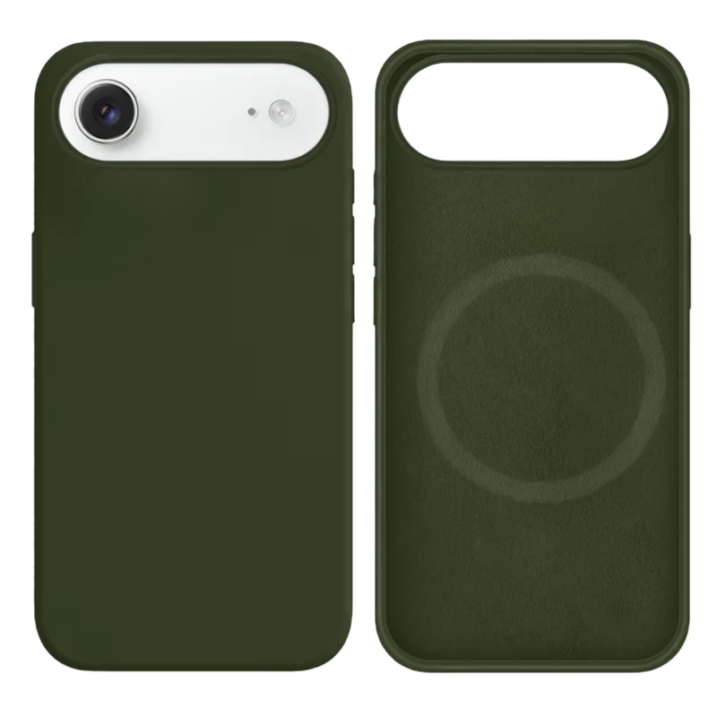 LindeCovers iPhone Air Silikonecover - MagSafe Kompatibel 48 Pine Forest Green