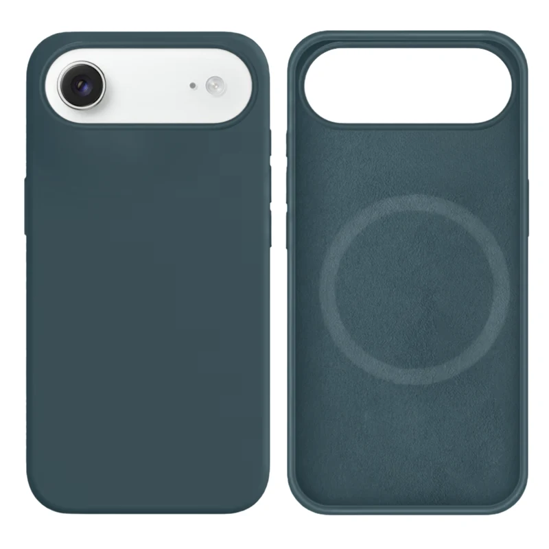 LindeCovers iPhone Air Silikonecover - MagSafe Kompatibel 72 Granny Gray